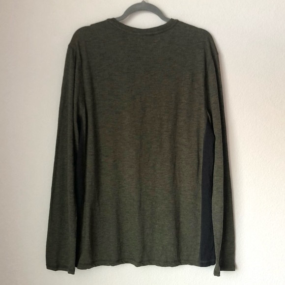 CLOSEOUT \Rock & Republic\• Men’s Pieced Henley Shirt - Picture 12 of 16